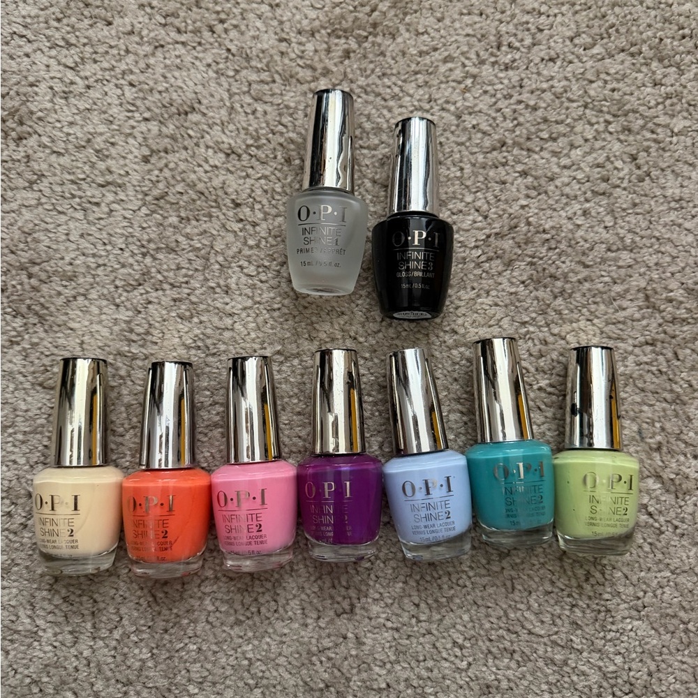 OPI Infinite Shine Nail Lot